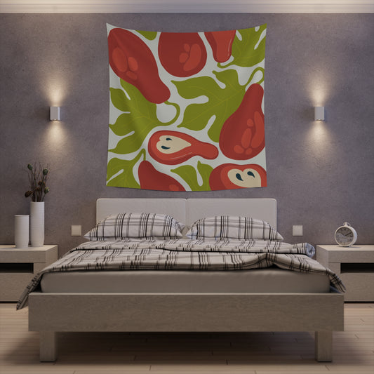 Exotic Rose Apple Vibes Tapestry