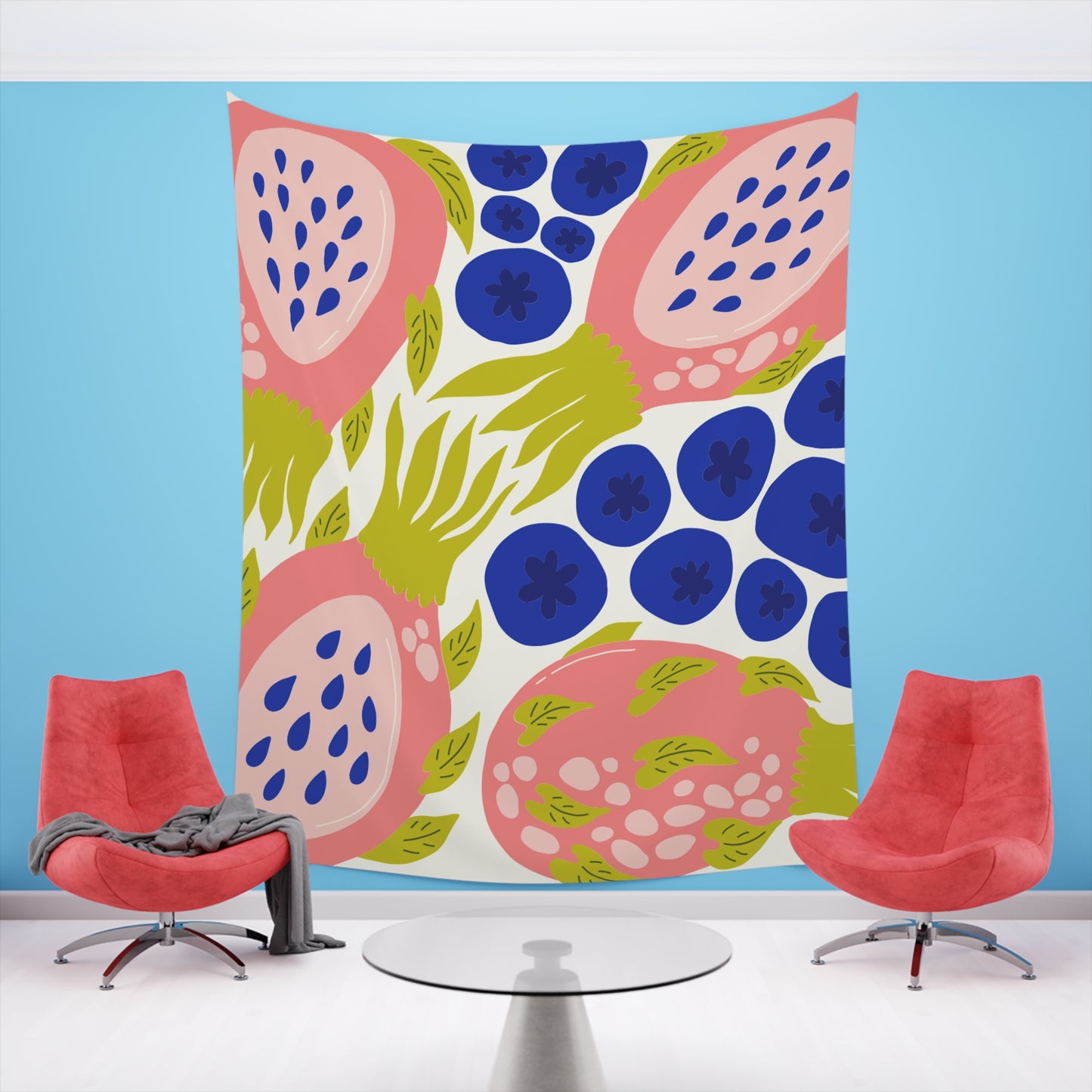 Modern Matisse Fruit Fusion Masterpiece Tapestry