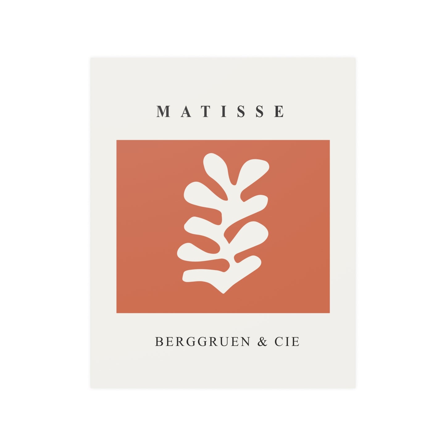 Berggruen & Cie - Matisse Abstract Poster