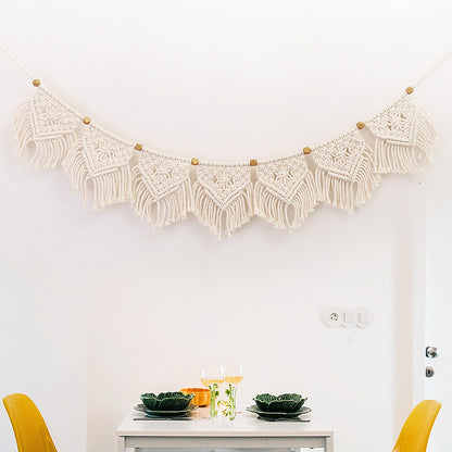 Tassel woven home wall decoration