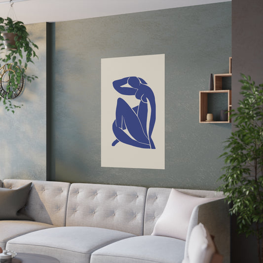 Elegant Pose - Matisse Abstract Poster