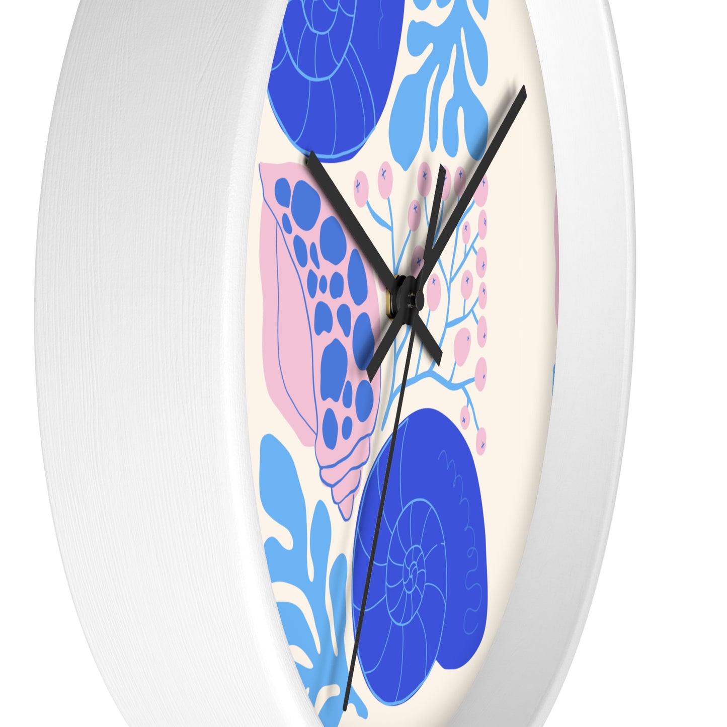 Ocean Seashell Harmony Clock