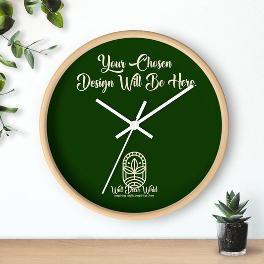 Custom Design Elegance Clock